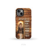 God says you are Lion and Lamb phone case - Christian phone cases iPhone 13 Mini / Tough Case