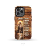 God says you are Lion and Lamb phone case - Christian phone cases iPhone 13 Pro / Tough Case