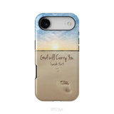 God will carry you Isaiah 46:4 Bible verse phone case