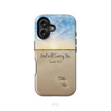 God will carry you Isaiah 46:4 Bible verse phone case iPhone 16 / Tough Case