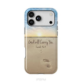 God will carry you Isaiah 46:4 Bible verse phone case iPhone 18 Pro Max / Tough Case