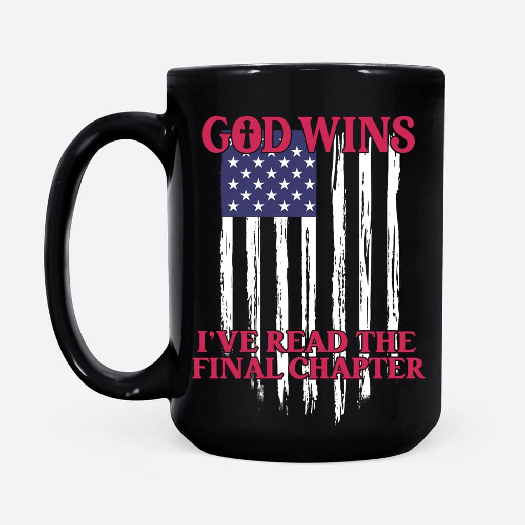 Inspirational Christian Coffee Gift, God Wins