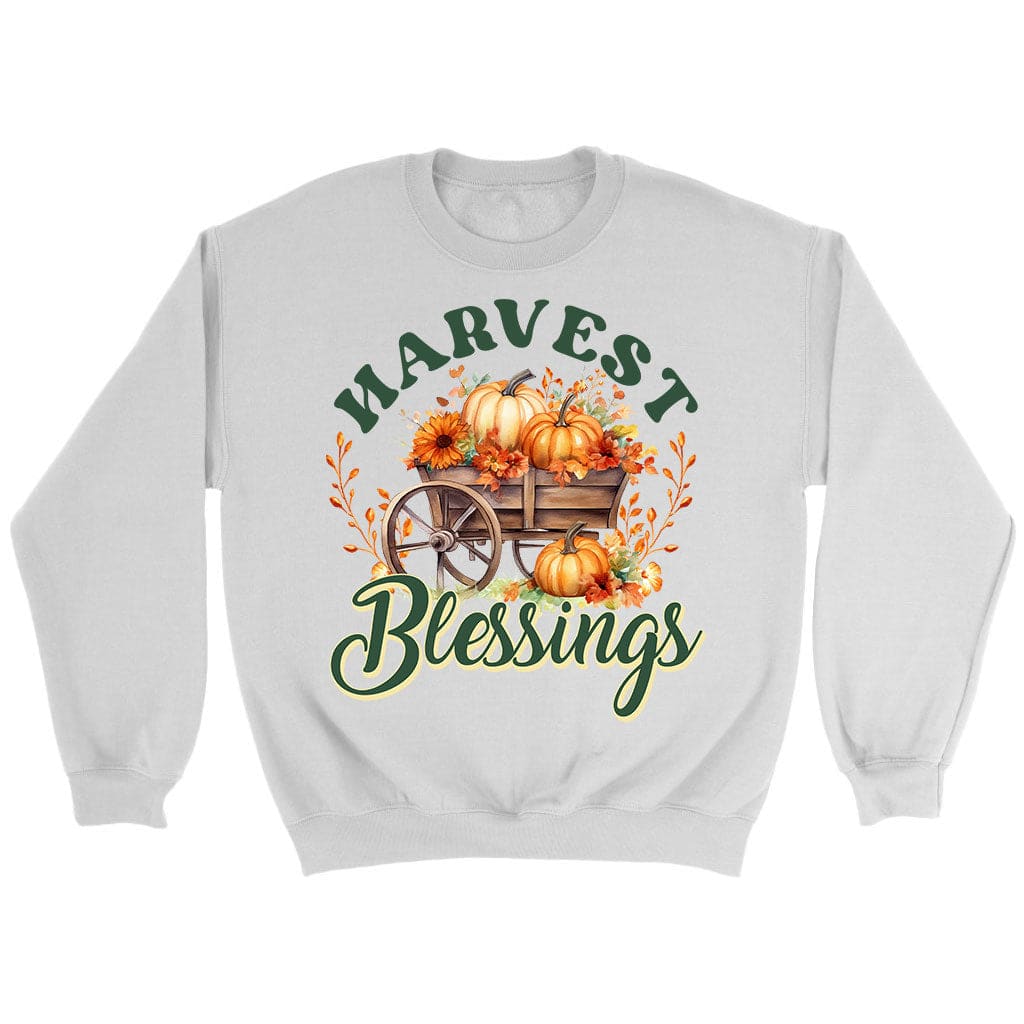 Harvest Blessings Sweatshirt White / S