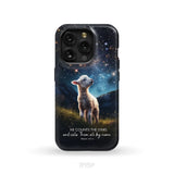 He Counts The Stars And Calls Them All By Name Psalm 147:4 Phone Case iPhone 15 Pro / Tough Case