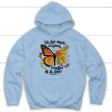 He Has Made Everything Beautiful In Its Time Autumn Hoodie Light Blue / S