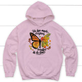 He Has Made Everything Beautiful In Its Time Autumn Hoodie Light Pink / S