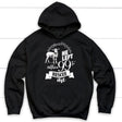 He Left the 99 to Rescue Me Hoodie Black / S