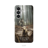 He Left the 99 to Rescue Me Jesus and Lost Sheep Phone Case Samsung Galaxy S26 Plus / Tough Case
