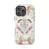 He shall cover you with his feathers Psalm 91:4 phone case iPhone 16 Pro Max / Tough Case
