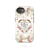 He shall cover you with his feathers Psalm 91:4 phone case iPhone 16e / Tough Case