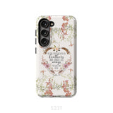 He shall cover you with his feathers Psalm 91:4 phone case Samsung Galaxy S23 (Not for FE) / Tough