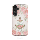 Hope Anchors the Soul Hebrews 6:19 Phone Case Samsung Galaxy S24 Plus / Tough