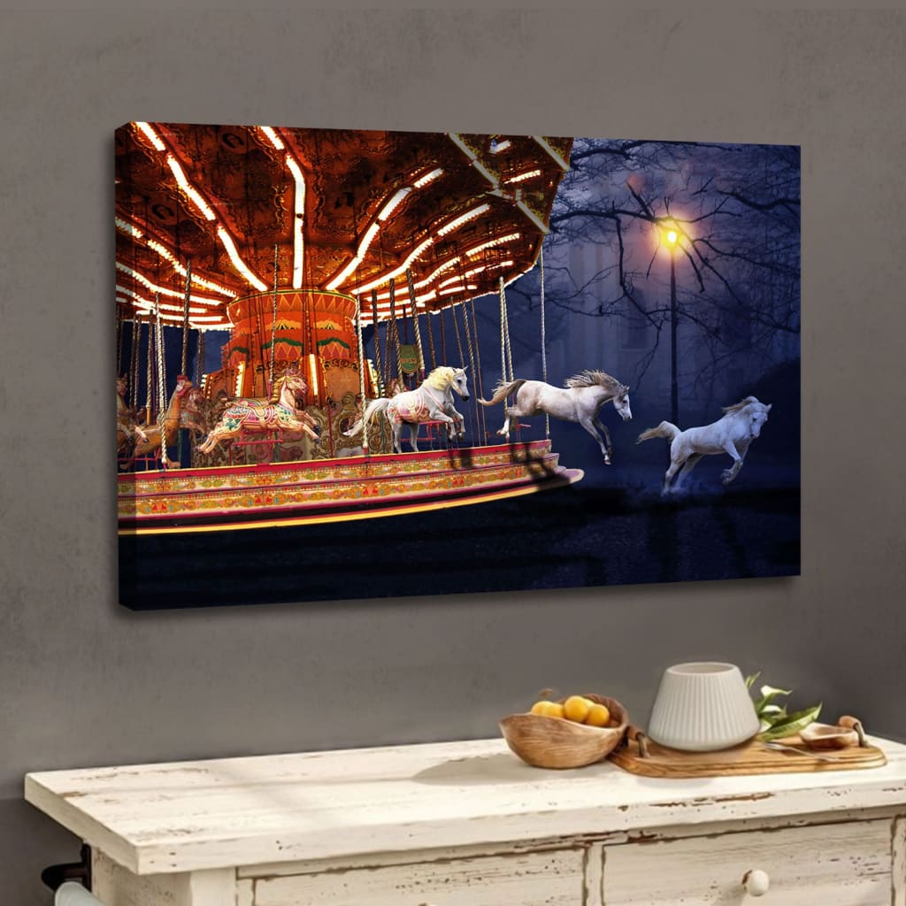 Carousel Framed Art