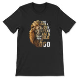 I Am No Longer A Slave To Fear I Am A Child Of God T-shirt Black / S