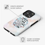 I am the daughter of a King who is not moved by world phone case