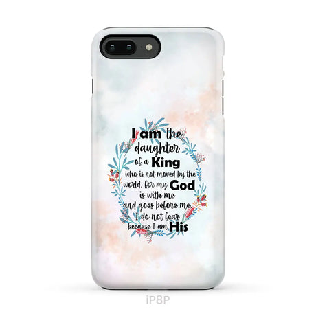 I am the daughter of a King who is not moved by the world phone case iPhone 8 Plus / Tough Case