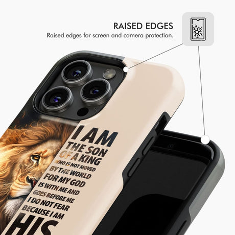 I am the son of a King phone case