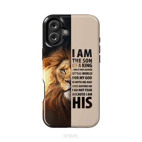 I am the son of a King phone case iPhone 16 Plus / Tough Case