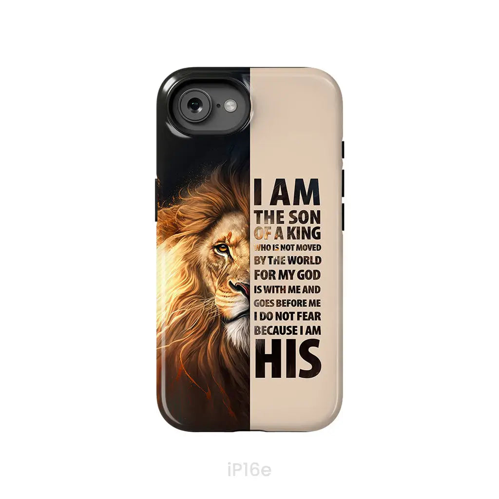 I am the son of a King phone case iPhone 16e / Tough Case