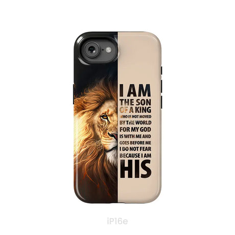I am the son of a King phone case iPhone 16e / Tough Case