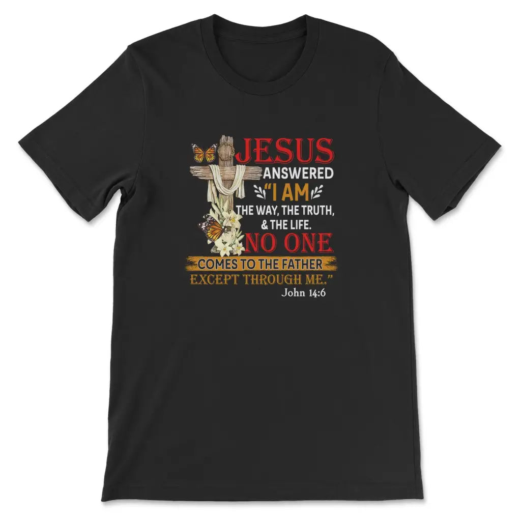 John 14:6 Butterfly Tee John 14:6 Butterfly Tee