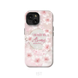 I am with you always Matthew 28:20 Bible verse phone case iPhone 15 / Tough