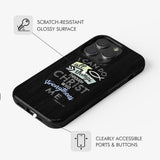 I can do all things through Christ Philippians 4:13 Bible verse phone case