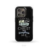I can do all things through Christ Philippians 4:13 Bible verse phone case iPhone 14 Pro / Tough Case