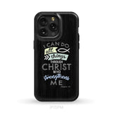 I can do all things through Christ Philippians 4:13 Bible verse phone case iPhone 15 Pro Max / Tough Case