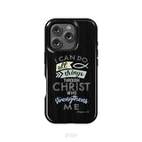 I can do all things through Christ Philippians 4:13 Bible verse phone case iPhone 16 Pro / Tough Case