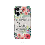 I can do all things through Christ Philippians 4:13 KJV phone case Christian phone cases iPhone 17 / Tough Case
