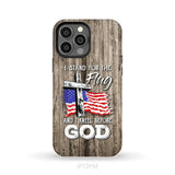 I stand for the flag and I kneel before God phone case iPhone 13 Pro Max / Tough Case