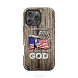 I Stand For The Flag And I Kneel Before God Phone Case iPhone 16 Pro Max / Tough Case