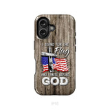 I Stand For The Flag And I Kneel Before God Phone Case iPhone 16 / Tough Case