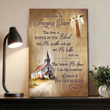 I Still Believe In Amazing Grace Chrisitan Canvas Wall Art