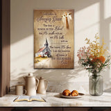I Still Believe in Amazing Grace Christian wall art canvas with hymn lyrics faith decor