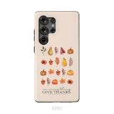 In Everything Give Thanks 1 Thessalonians 5:18 Fall Thanksgiving Phone Case Samsung Galaxy S25 Ultra / Tough Case