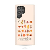 In Everything Give Thanks 1 Thessalonians 5:18 Fall Thanksgiving Phone Case Samsung Galaxy S22 Ultra / Tough