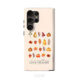 In Everything Give Thanks 1 Thessalonians 5:18 Fall Thanksgiving Phone Case Samsung Galaxy S23 Ultra / Tough
