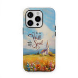It is Well With My Soul Church Art Phone Case
