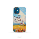 It is Well With My Soul Church Art Phone Case iPhone 12 Mini / Tough