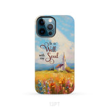 It is Well With My Soul Church Art Phone Case iPhone 12 Pro / Tough