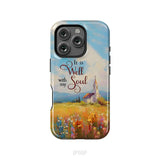 It is Well With My Soul Church Art Phone Case iPhone 16 Pro / Tough Case
