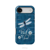It Is Well With My Soul Dragonfly Christian Phone Case iPhone 17 Air / Tough Case