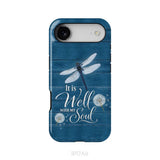 It Is Well With My Soul Dragonfly Christian Phone Case iPhone 17 Air / Tough Case