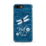 It Is Well With My Soul Dragonfly Christian Phone Case iPhone 7 Plus / Tough Case