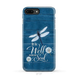 It Is Well With My Soul Dragonfly Christian Phone Case iPhone 7 Plus / Tough Case