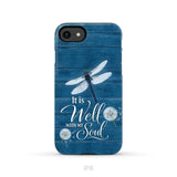 It Is Well With My Soul Dragonfly Christian Phone Case iPhone 8 / Tough Case