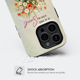 It is Well With My Soul Flowers in Jar Christian Phone Case