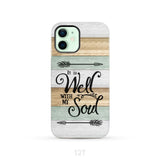 It is Well With My Soul Phone Case iPhone 12 / Tough
